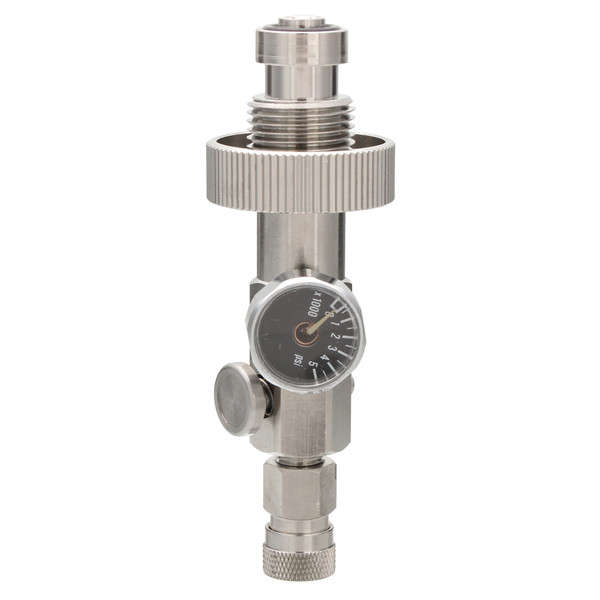 300bar/4500PSI HPA High Pressure Air Scuba Din Fill Station Adapter Charging Valve