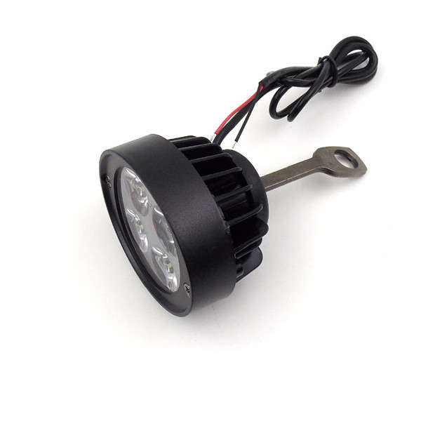 12V Motorcycle Super Light Waterproof  LED Headlight Rear View Mirror Lights Spot Lightt Assist Lamp