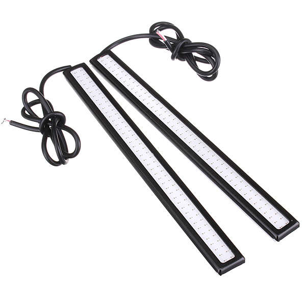 Pair 17cm Waterproof 84LED COB Car LED Light DRL Fog Driving Lamp Lights