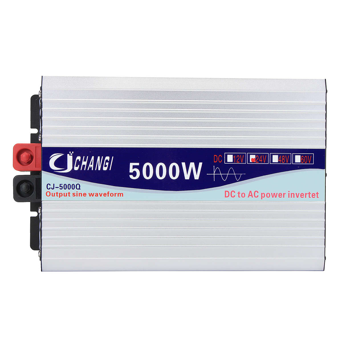 Intelligent Color Screen Pure Sine Wave Power Inverter 12V/24V To 220V 3000W/4000W/5000W Converter