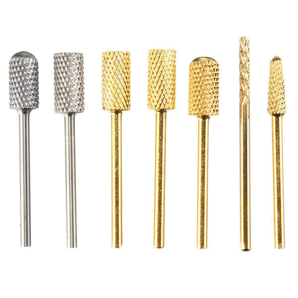 7pcs Tungsten Steel Drill Bit Set Electric Machine Smooth File Polishing Drill Bits