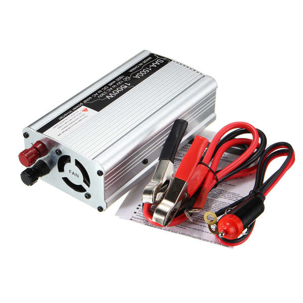 1500W DC 12V To AC 220V Solar Power Inverter Modified Sine Wave Converter