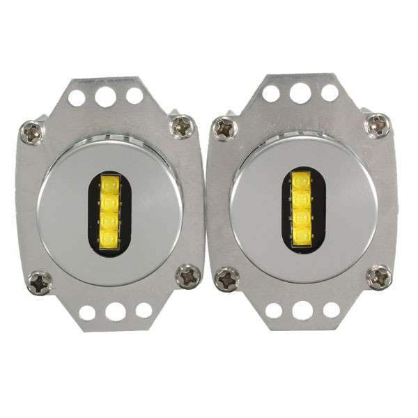 12V 80W LED Light Angel Eyes Rings Halo Marker Kits For BMW E90 E91