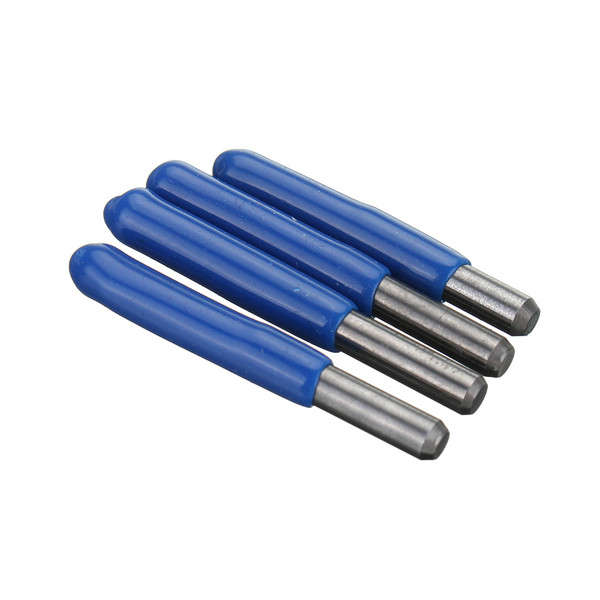 4pcs 20/30/40/60 Degree Carbide PCB Engraving Bits 3.175mm Shank CNC Router Tool