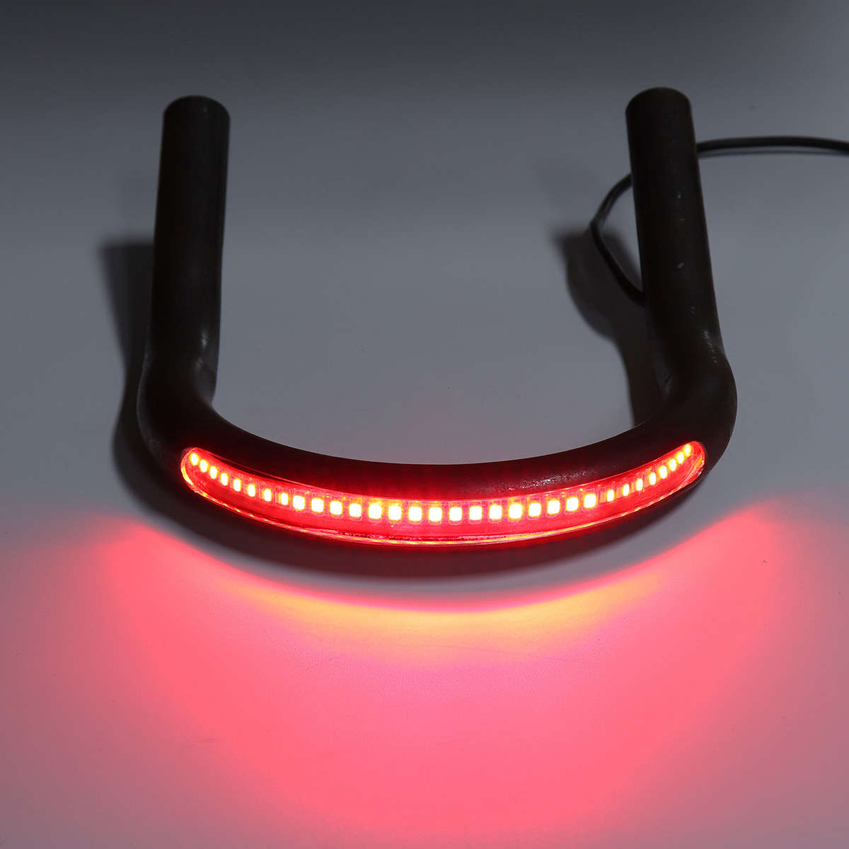 175mm Racer Frame Hoop Tracker End Upswept Seat Loop Large & LED Turn Brake Light