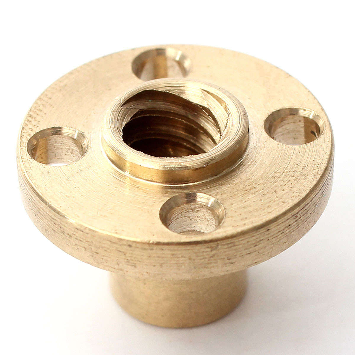 Brass Flange Nut For 3D Printer Z Axis 8mm Stainless Steel