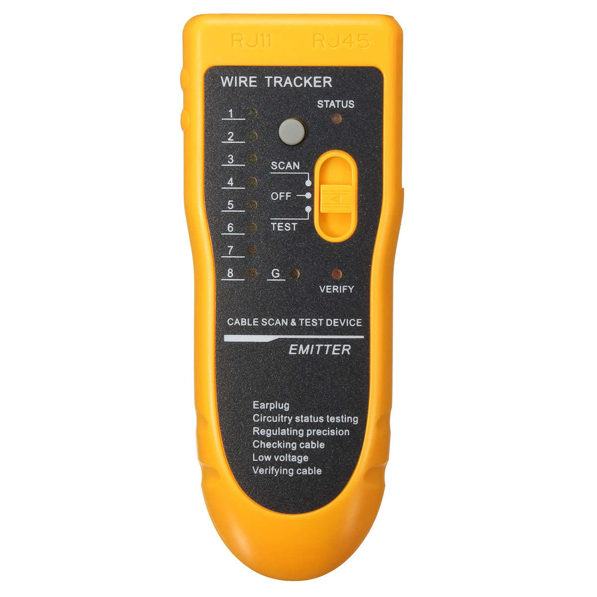 ELEGIANT JW-360 Line Finder Telephone Phone RJ45 RJ11 Cat5 Cat6 Wire Tracker Ethernet LAN Cable Test