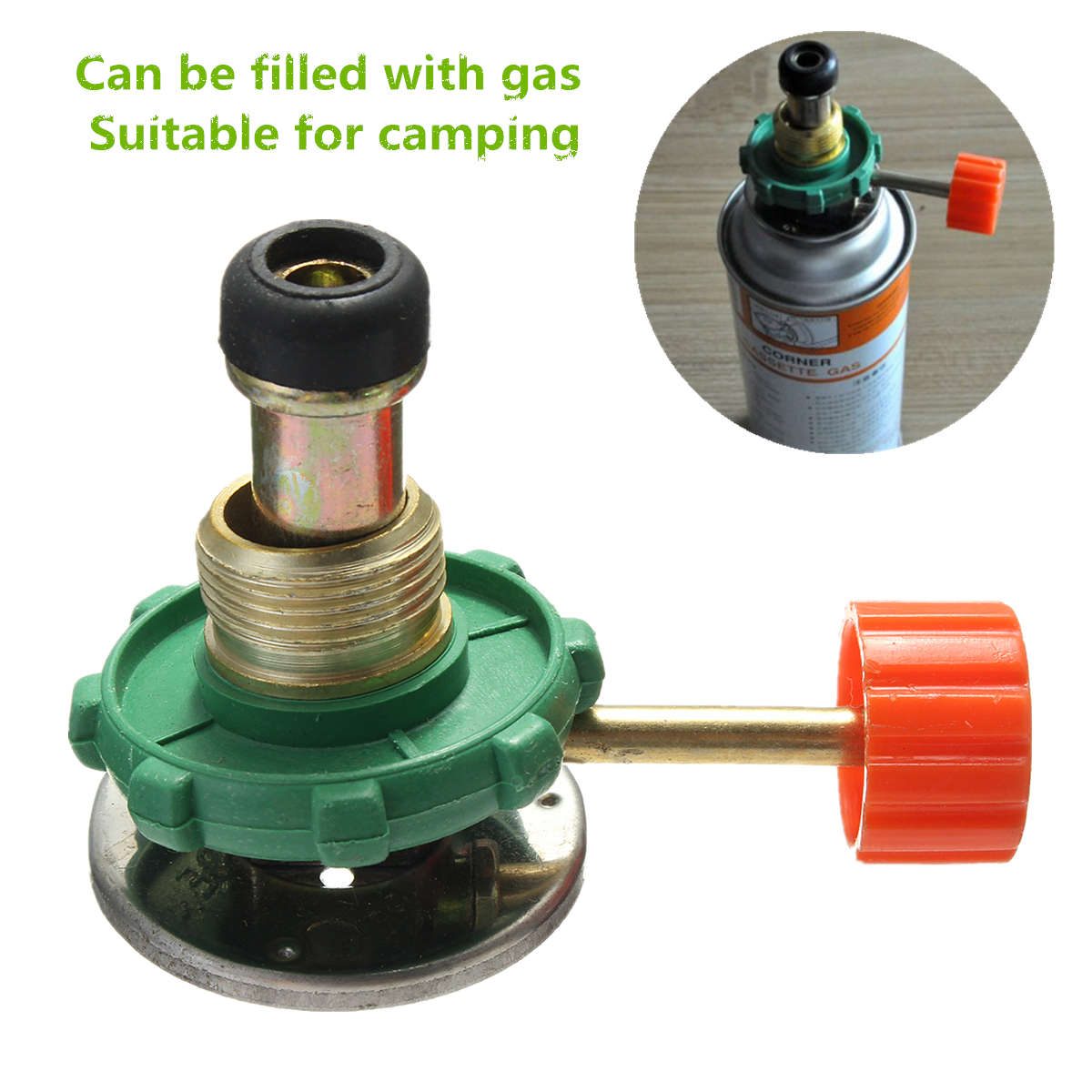 Propane Refill Adapter Lp Gas Cylinder Tank Coupler Regulator for Camping Hiking