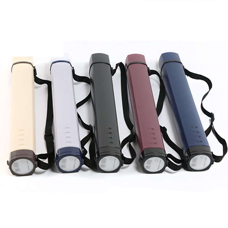 Square Drawing Tube Adjustable Portable Drawing Large Capacity Strong Poster Tube for Artist Supplie