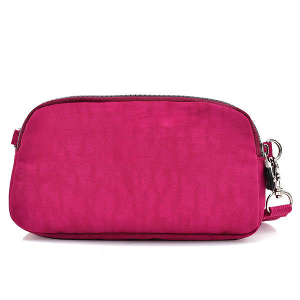 Women Nylon Clutches Bags Girls Mini Shoulder Bags Front Pocket Crossbody Bags