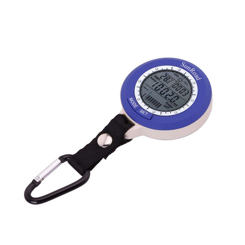 Sunroad SR204 Fishing Digital Barometer Multifunction IPX 4 Waterproof Barometer Thermometer Timer