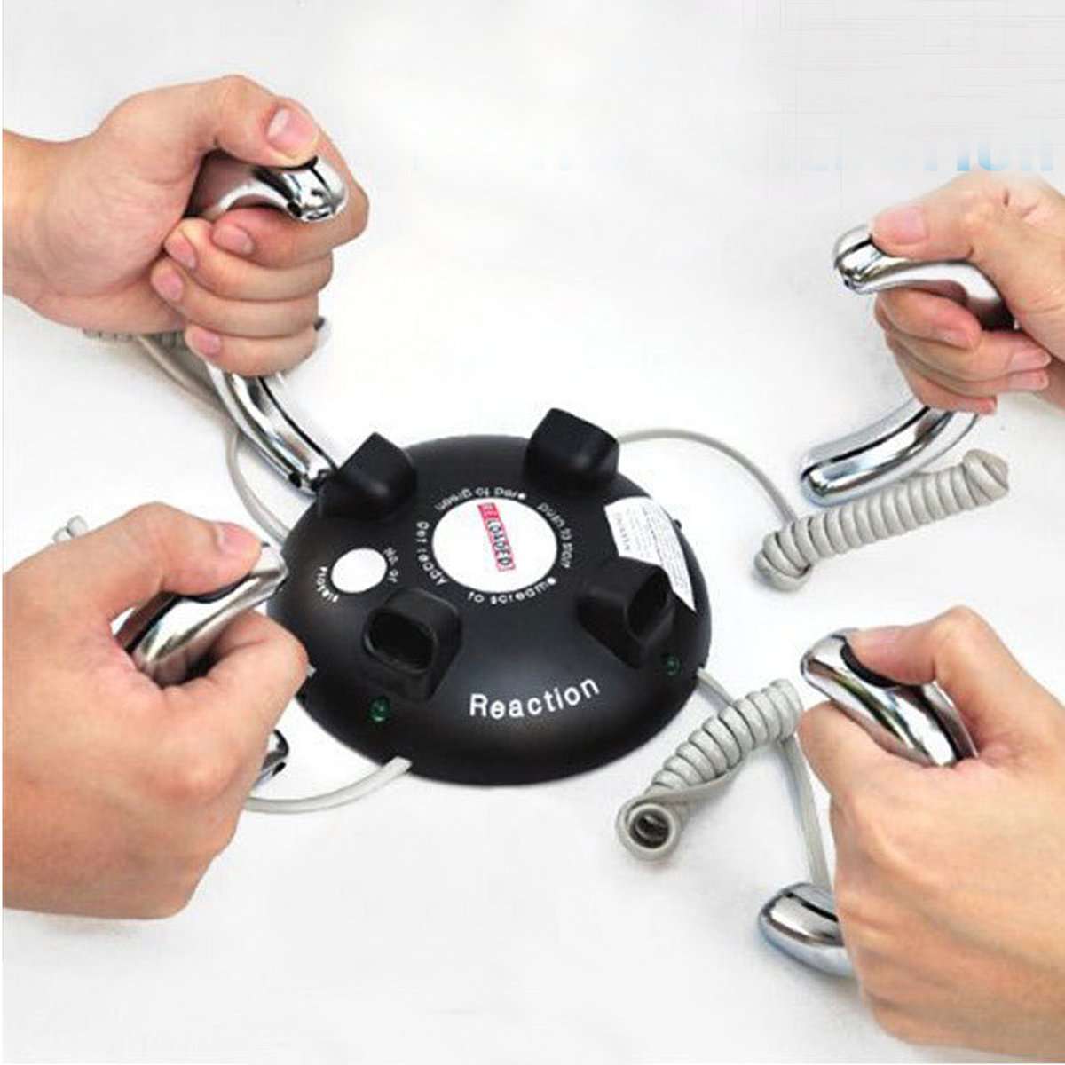 Electric Shocking Detector Lightning Reaction Party Bar Drinking Game Tool