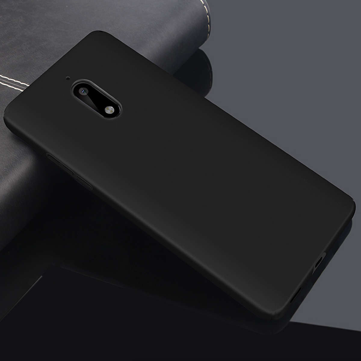 Thickness Black TPU matte mobile soft shell Phone Cover Case for Nokia 6