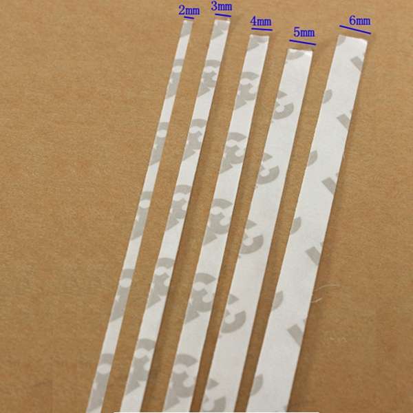 2-6mm and 50M Double Sided Extremely Strong Tape Adhesive For LCD Glass Cellphone