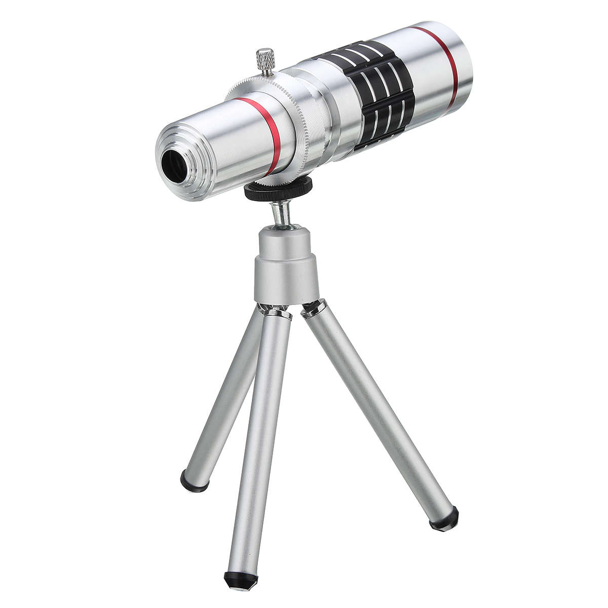 18X Optical Zoom Telescope Camera Lens Tripod Kit And Back Case Cover For iPhone 7