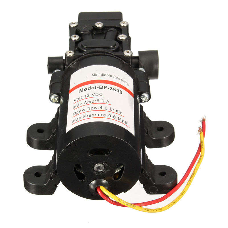 OPHIR RV /Marine 12V DC 60W Demand Freshwater Diaphragm Self Priming Pump Low Pressure