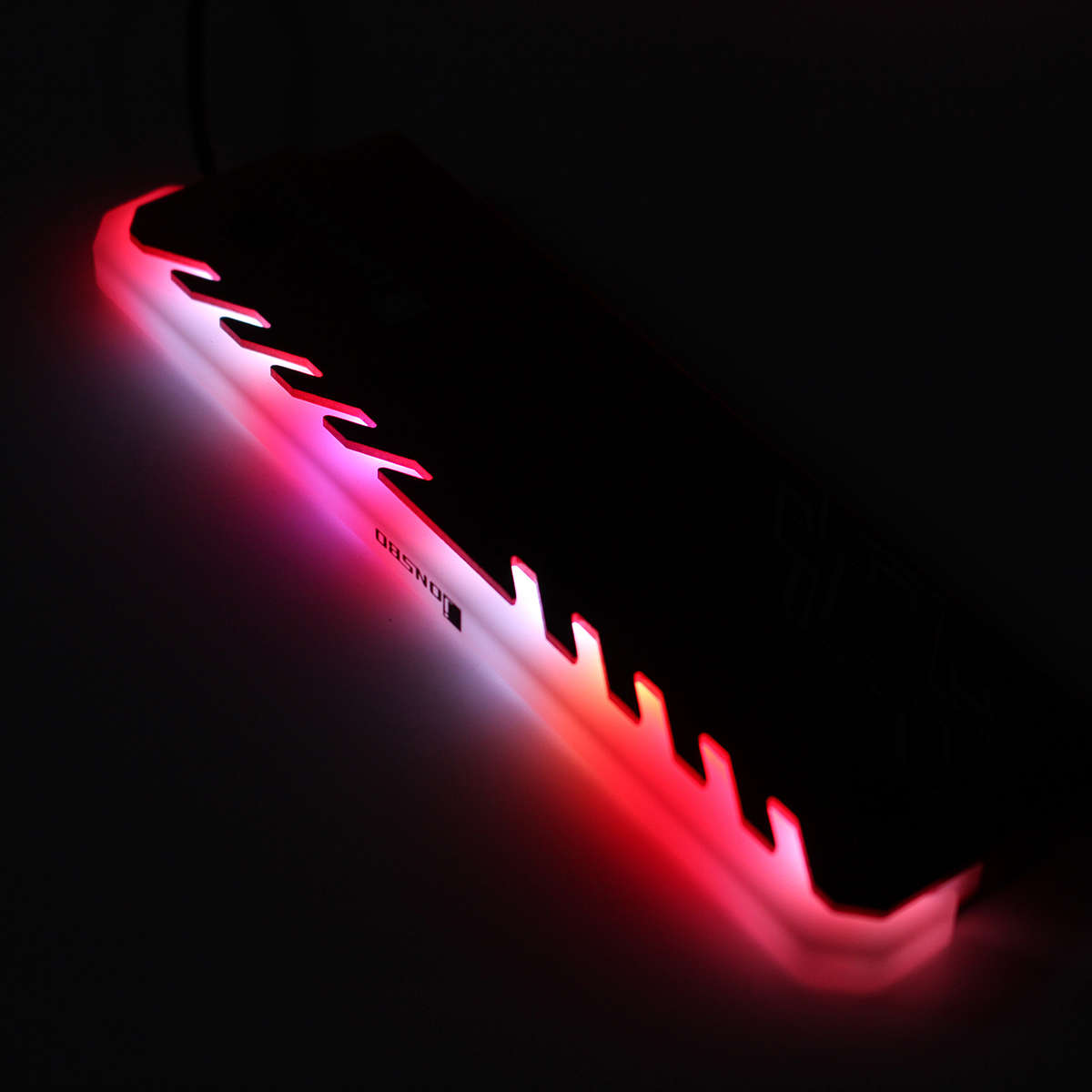 RGB Colorful Backlit Aluminium Magnesium Alloy Memory Cooling Clamp Heatsink