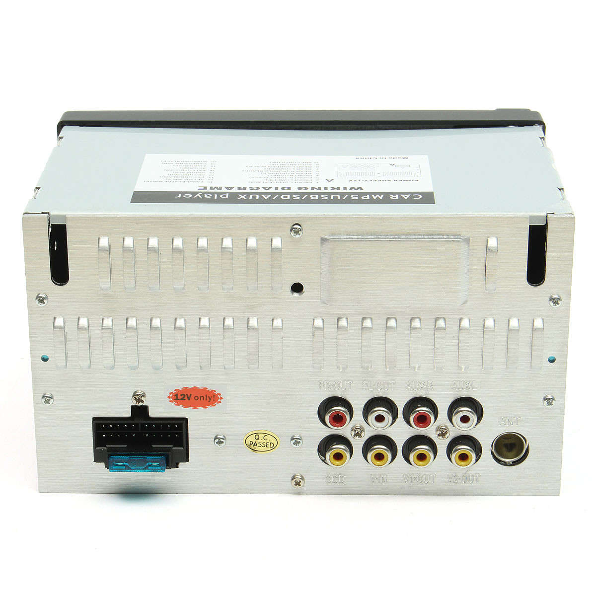 7 Inch Touch Screen 2 Din Car 1080P Radio Auto FM Aux/AUX/SD/MP5 Bluetooth And Camera