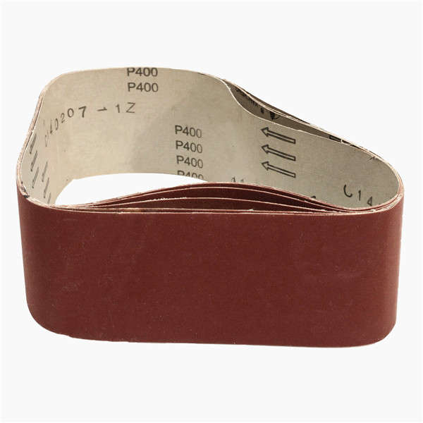 6pcs 915mmx100mm 400 Grit Sanding Belts Abrasive Tool