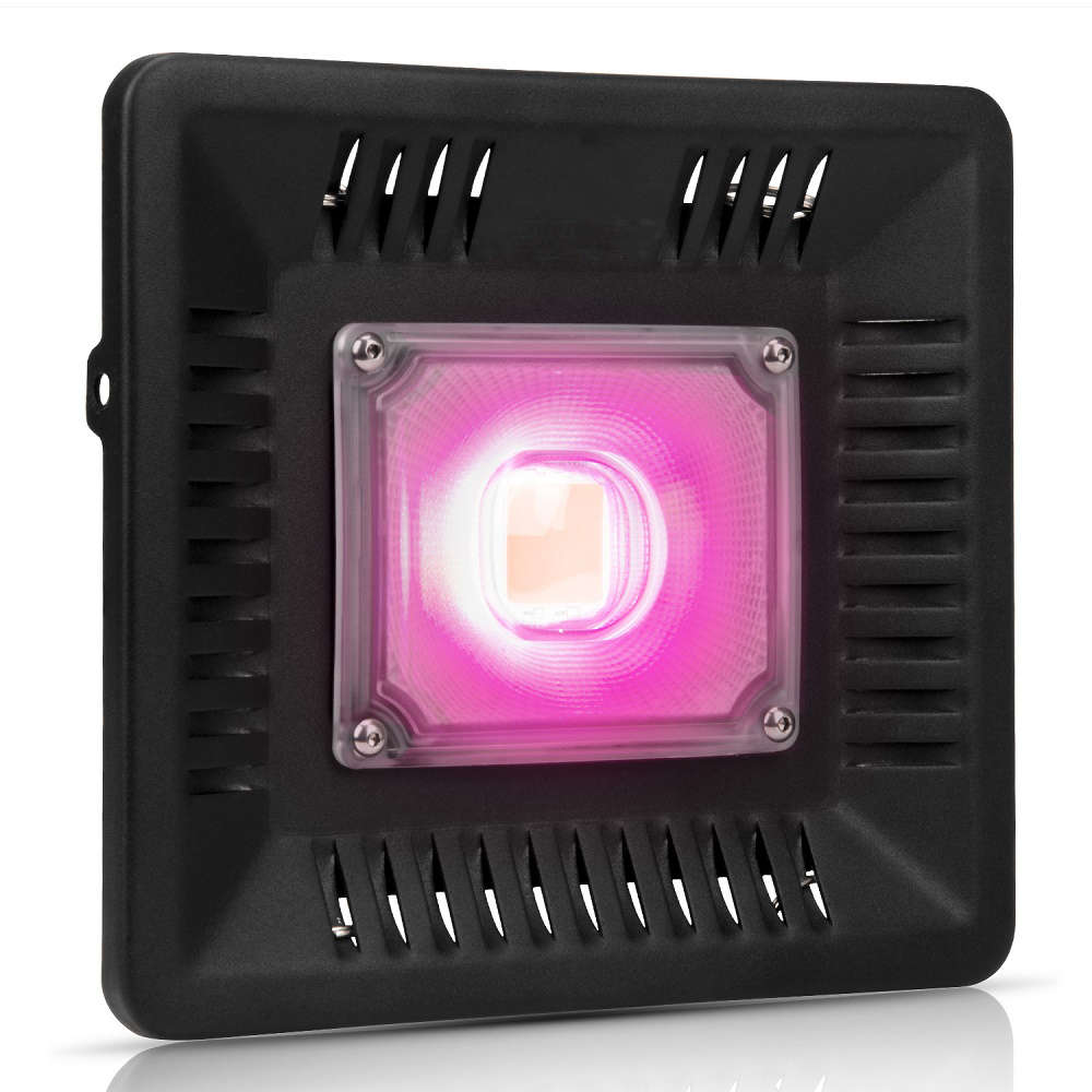 100W Indoor Garden Double Cob LED Grow Light Full Spectrum Ultra-Thin Growth Lamp for Flower Vegetab