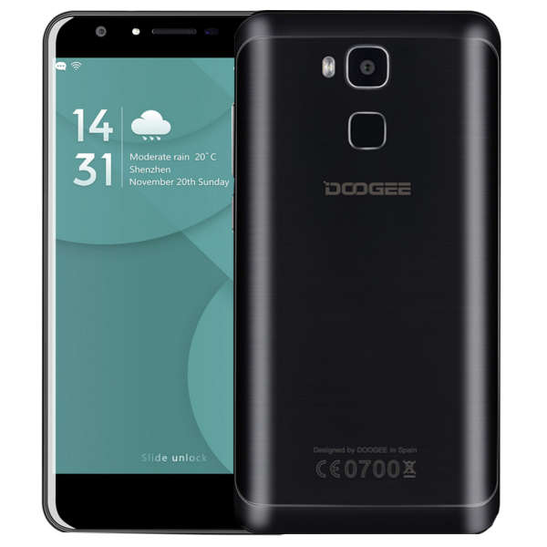 DOOGEE Y6 5.5 Inch Fingerprint 2GB RAM 16GB ROM MTK6750 Octa Core 4G Smartphone
