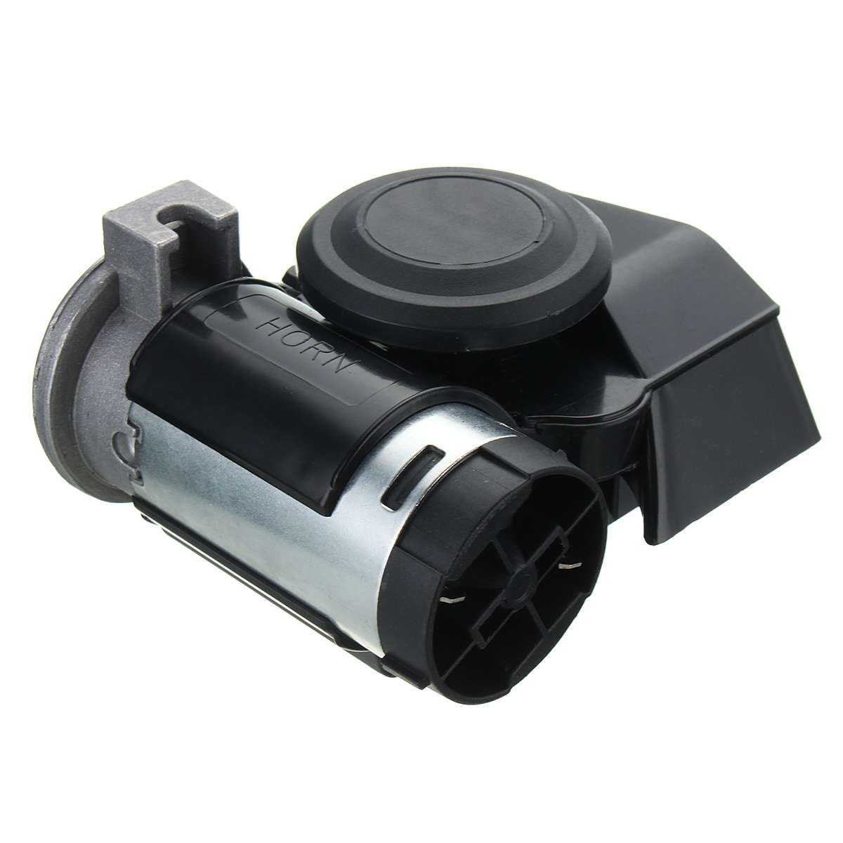 12V Dual Tone Trumpet Super Loud Electric Air Horn w/Compressor Car Truck Train