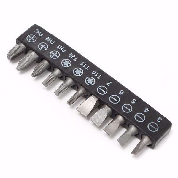 6V Screwdriver Bits Set Cordless Electric Screwdriver Drill With 11pcs Screwdriver Bits