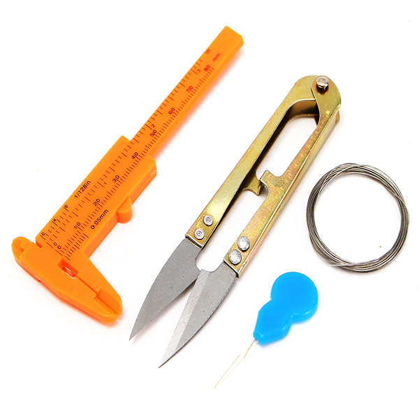 Beading Tool Kit Set for DIY Making Beaders Hand Tools Stainless Steel