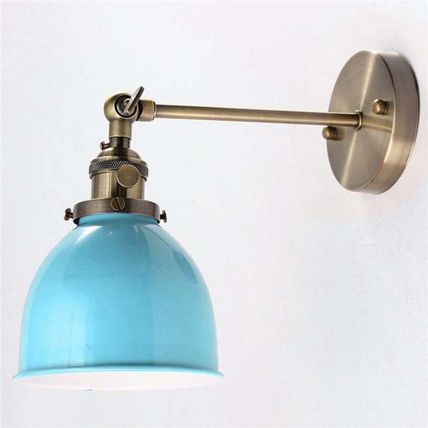 E27 Modern Retro Vintage Sconce Edison Wall Light Bulb Lamp shape Cafe Bar Coffee