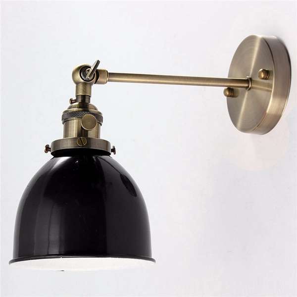 E27 Modern Retro Vintage Sconce Edison Wall Light Bulb Lamp shape Cafe Bar Coffee