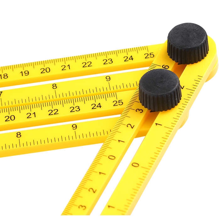 Professional Angle Template Tool Angle Measuring Tool Protractor Multi-Angle Ruler Layout Tool Ruler