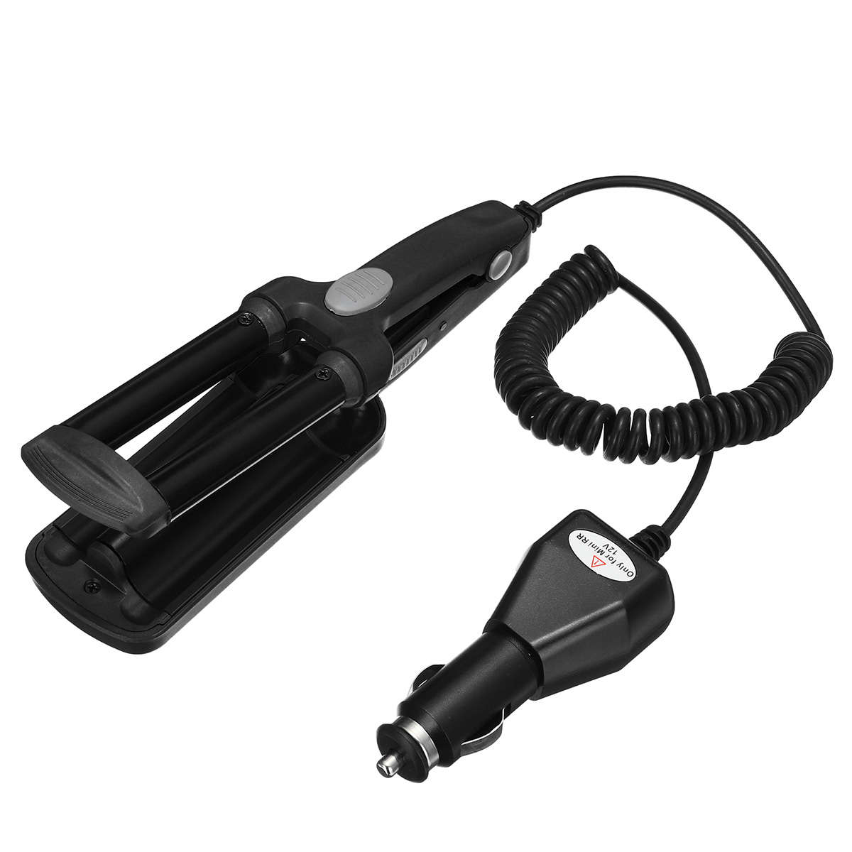 12V Electric Hair Curler Car Travel Iron Curling Waver Wave Curl Ceramic Machine