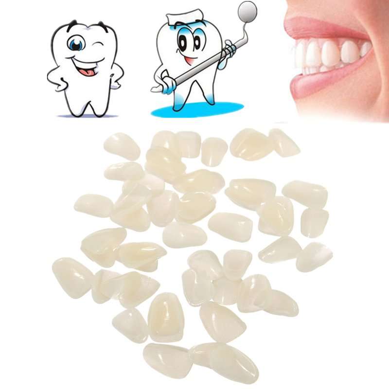 3 Packs A2 Resin Ultra Thin Whitening Veneers Teeth Dental Temporary Crown Material