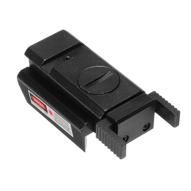 Low Profile Red Laser Sight Beam Dot Sight Scope Tactical Picatinny 20mm Rail Mount