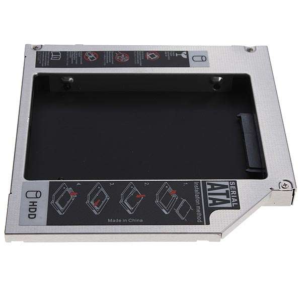 SATA to IDE 2nd HDD Hard Drive Caddy For 12.7mm Universal CD DVD-ROM