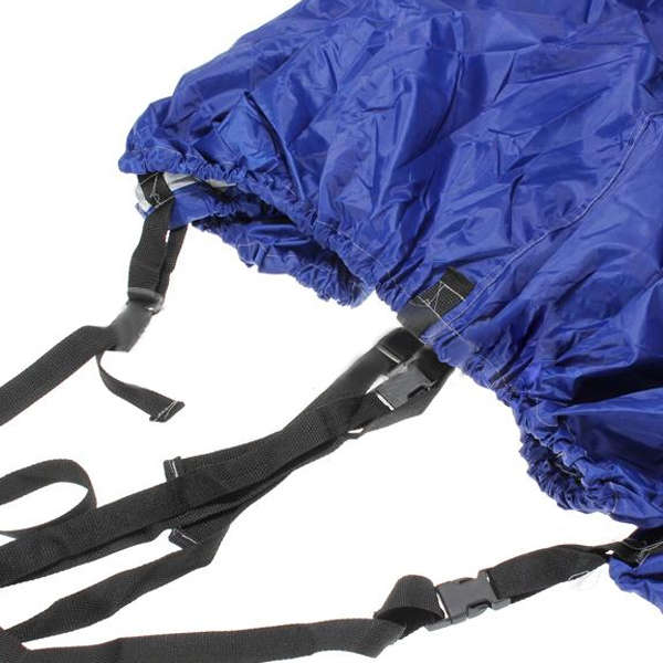 Boat Cover for 17-19ft Heavy Duty Trailerable Fish-Ski V-Hull 210D