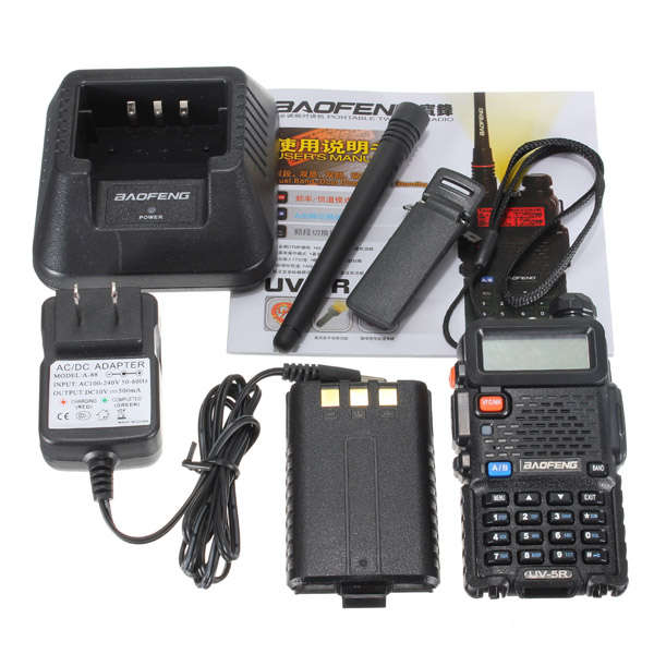BAOFENG UV-5R Dual Band Handheld Transceiver Radio Walkie Talkie