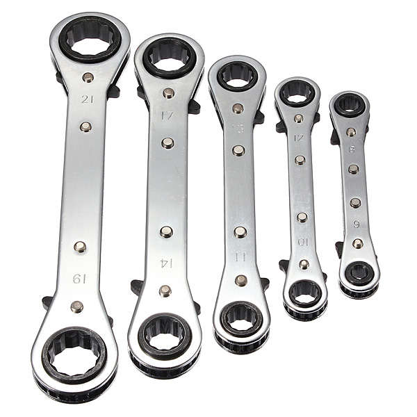 Raitool HT04 Reversible Ring Ratchet Spanner Ratchet Wrench Ratcheting Spanner