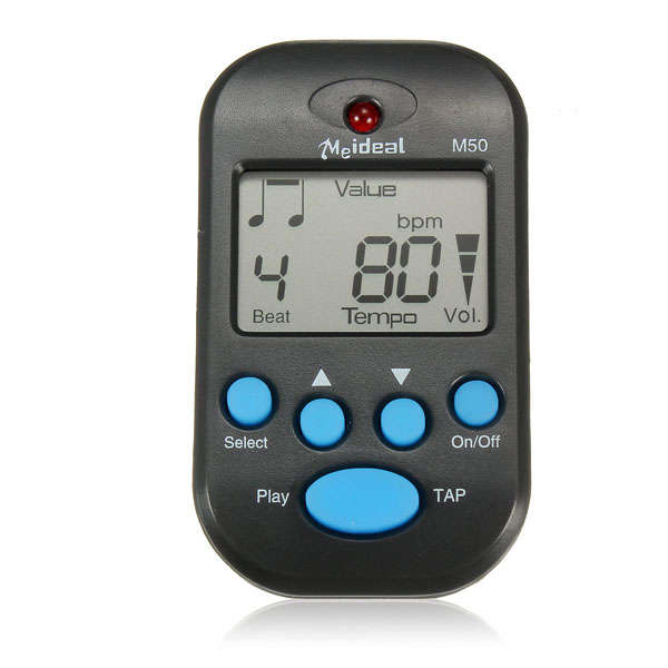 LCD Digital Beat Tempo Mini Musical Counting Metronome