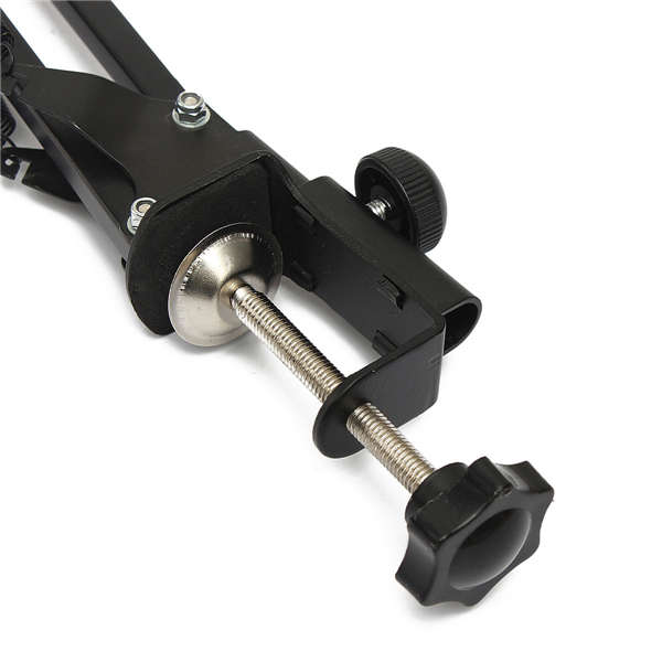 Microphone Suspension Boom Scissor Arm Stand Holder For Broadcast