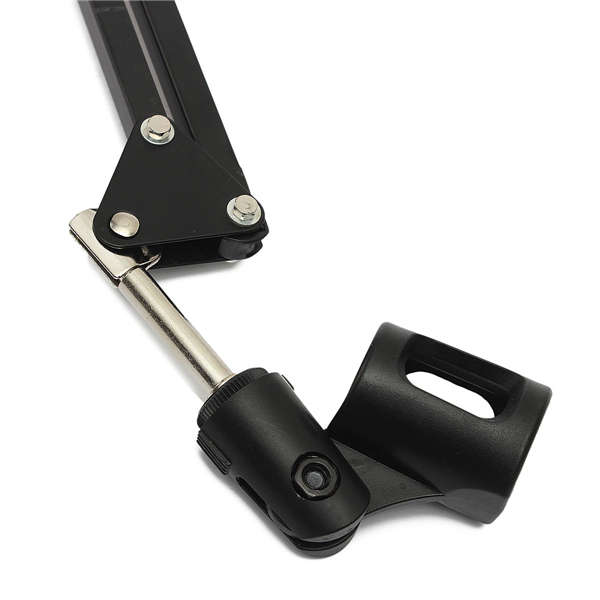 Microphone Suspension Boom Scissor Arm Stand Holder For Broadcast