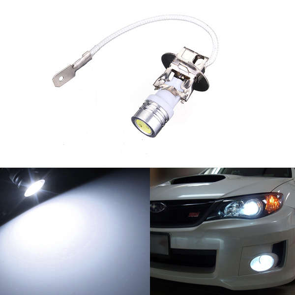 H3 White COB LED Car Headlight Fog DRL Head Light Bulb Lamp