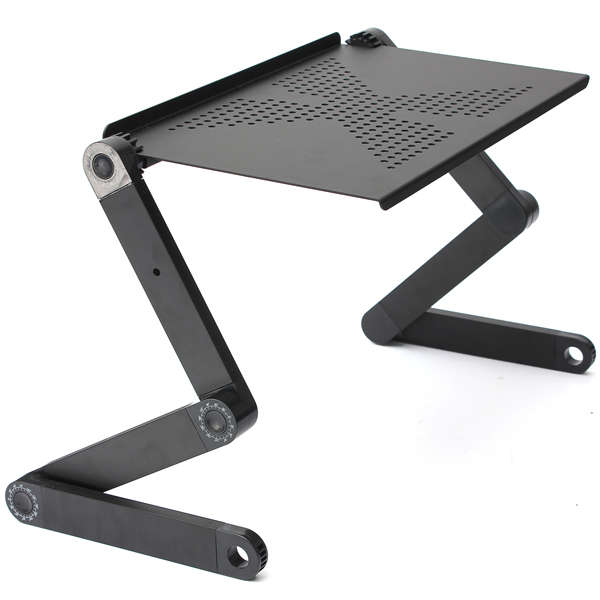 Folding Table Stand for Notebook Laptop with Mouse Holder