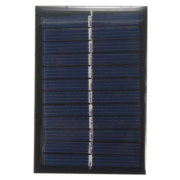 6V 100mA 0.6W Polycrystalline Mini Epoxy Solar Panel Photovoltaic Panel