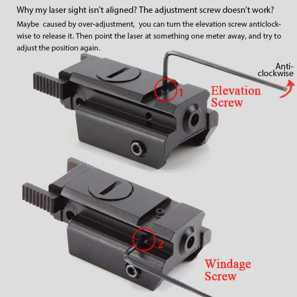Low Profile Red Laser Sight Beam Dot Sight Scope Tactical Picatinny 20mm Rail Mount