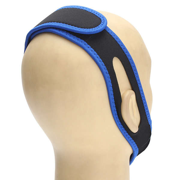 Anti Snoring Snore Stopper Chin Jaw Strap Supporter Sleep Improving Belt Brace