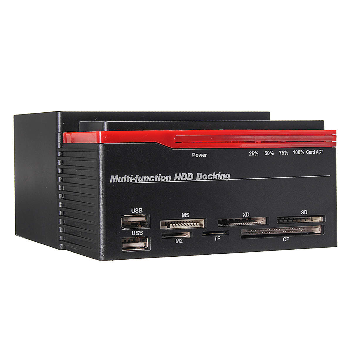 US 2.5"3.5" ALL In One USB3.0 To SATA IDE HDD SSD Hard Drive Enclosure Offline Clone Card Reader Hub