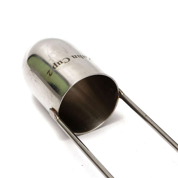 44ml Stainless Steel Zahn Cups 2 Paint Viscosity Cup