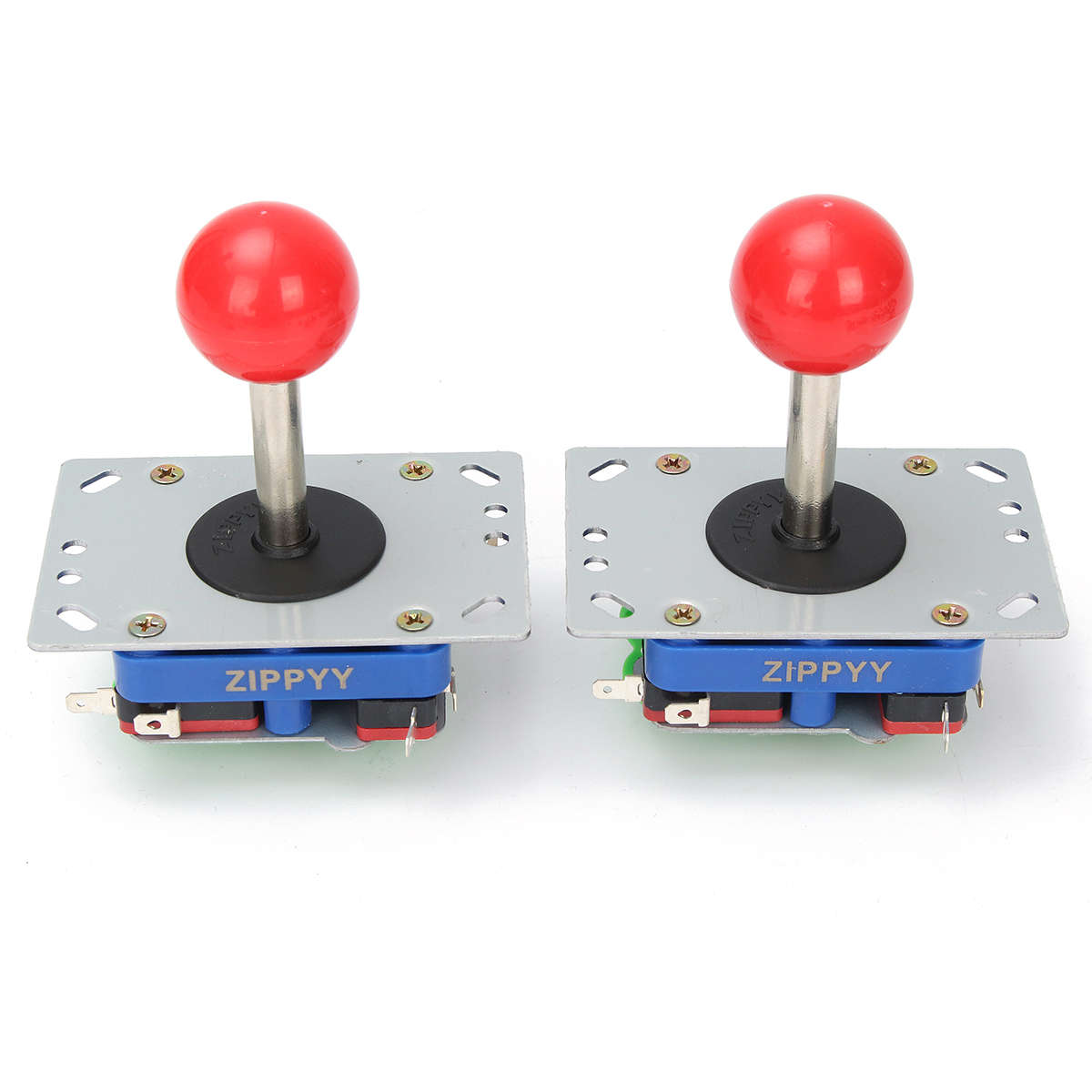 LED Arcade USB Joystick Push Button With Micro Switch USB Encoder DIY Kit