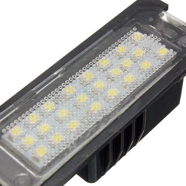 24 LED White License Number Plate Light Canbus For VW Passat Golf GTI MK5 MK6